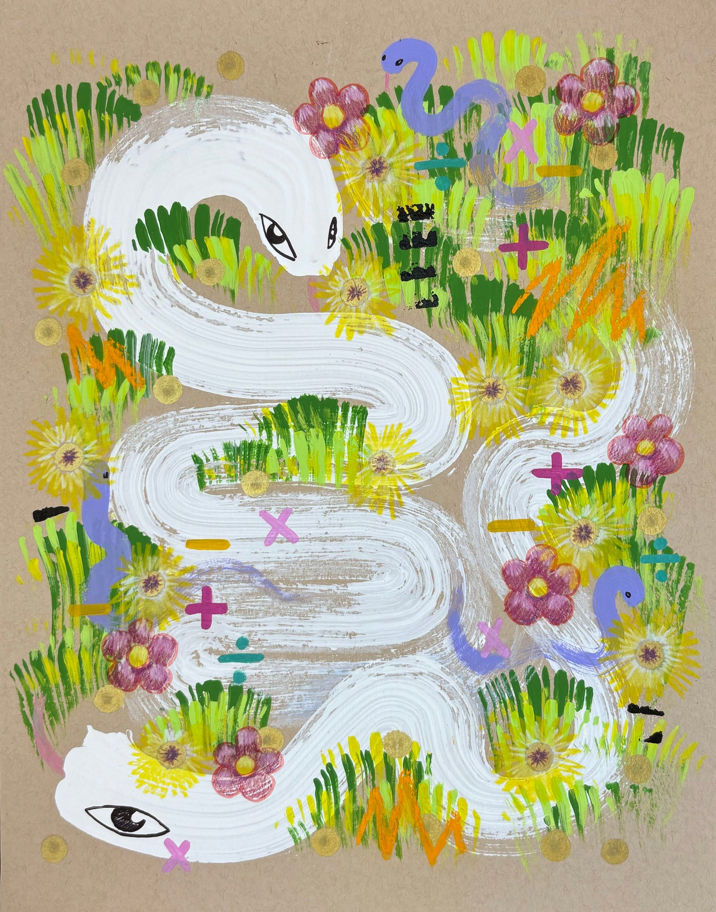 Math In The Garden Series- Snakes In The Garden